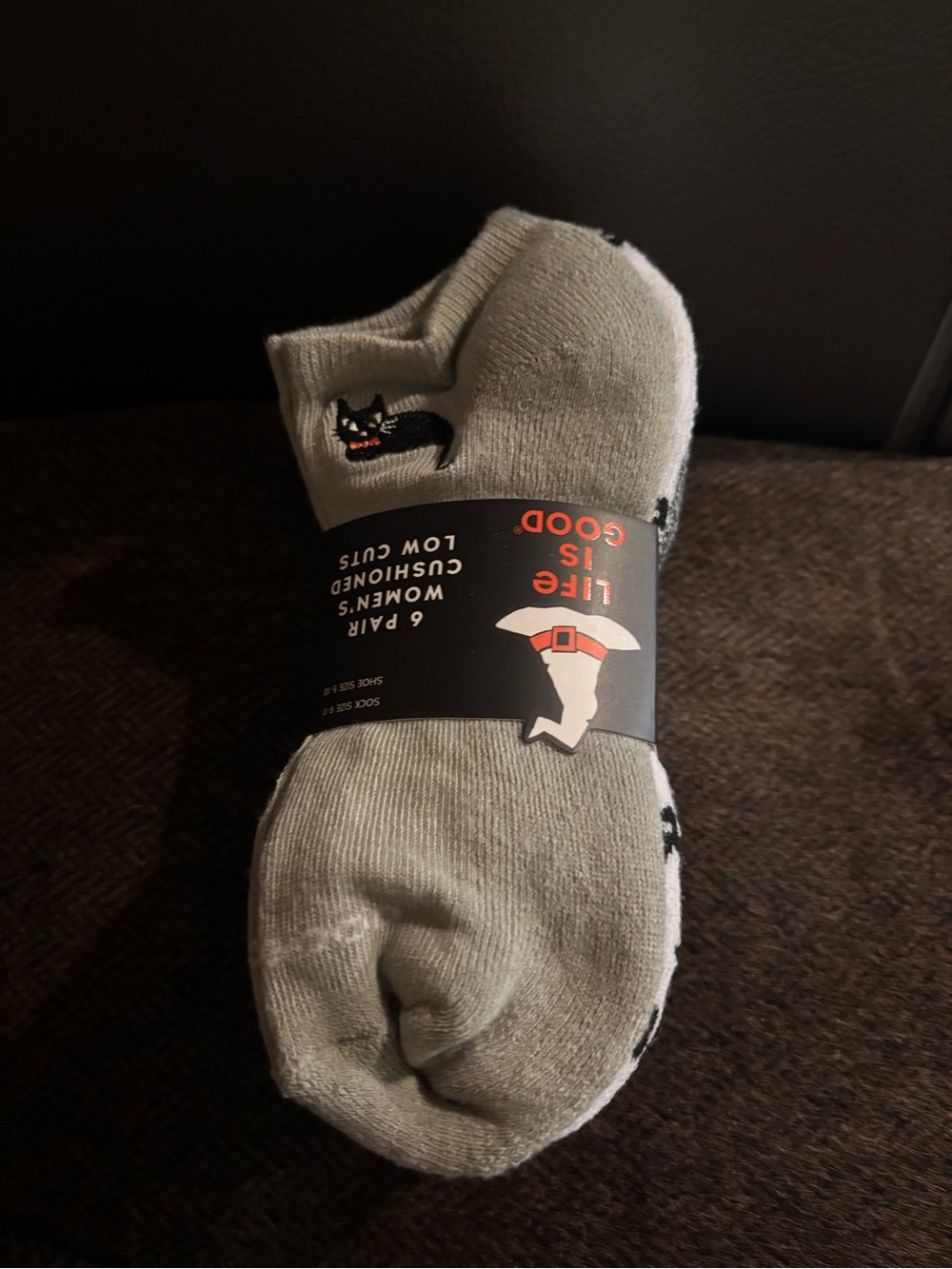 Life is Good Halloween socks. 6 pair New